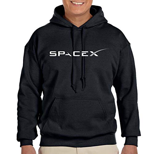 Computergear Elon Musk Falcon Dragon Spacex Hoodie For Men Women Black Large #TOP2