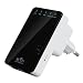 Produktbild SODIAL(R) Mini Router,WiFi Repeater£¬WLAN Repeater Access Point bis zu 300M, Wlan Wireless Verstaerker , Lan und WAN Anschluss , WPS, 802.11 b,g,n Schwarz