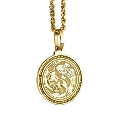 Pendentif alphabet irlandais Ogham argent et or, le cadeau idéal mixte