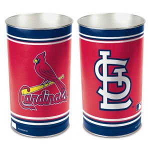 Wincraft Mlb 8105413 St. Louis Cardinals Tapered Wastebasket, 15" H #TOP1