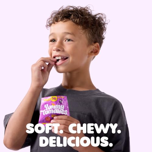 Yummy Tummies Low Sugar Fruit Snacks, 3g Sugar Per Pouch, 0.8 oz (22 Count) - image 3