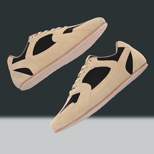 Image of Cruiser Sneaker for Men | Lightweight & Comfortable | Stylish Lace-Up Casual Footwear with Cushioned Insole | Perfect for Versatile Outfits (2646)