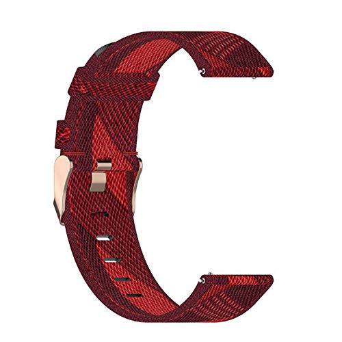 [TRIPLE RIVER] For TicWatch Pro 3/3 Ultra GPS �o���h �i�C���� �� 22mm ����(���b�h)