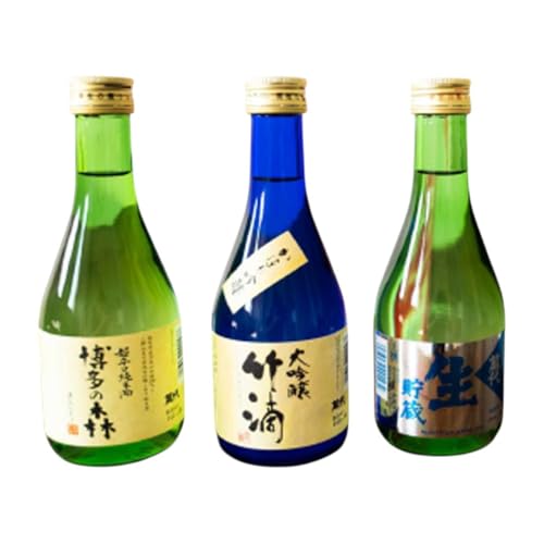 日本酒 萬代 飲み比べ 大吟醸 純米酒 自慢 Aセット 300ml×6本 [小林酒造本店 福岡県 宇美町 um40azo740001] 辛口 端麗 詰め合わせ ふるさと納税
