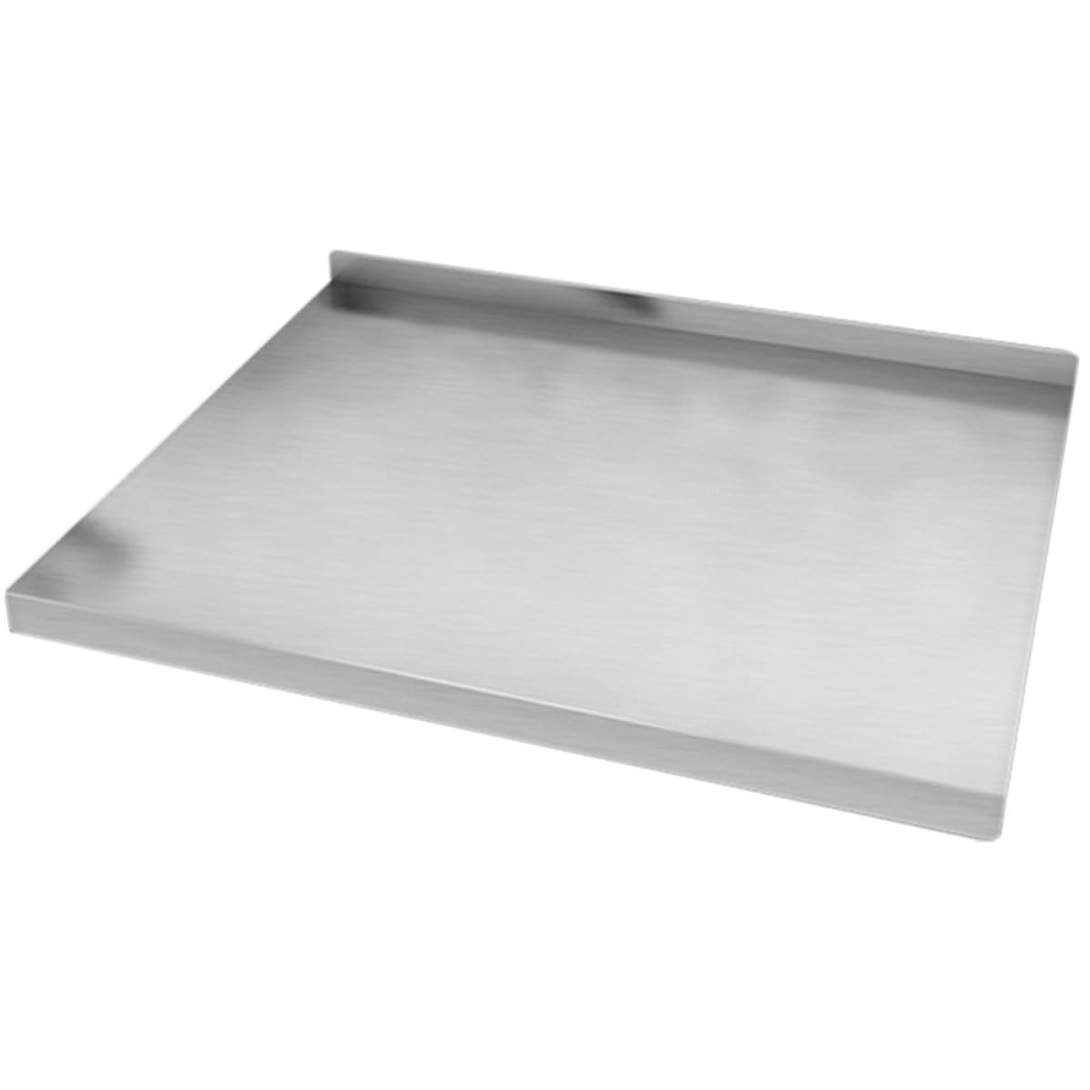 Tagliere Alimentare in Acciaio Inox per Cucina e Impasto Argento