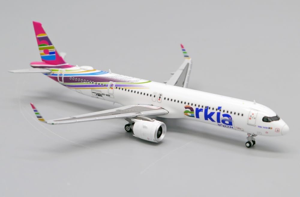 XX4449 Airbus A321neo Arkia Israeli Airlines 4X-AGH Scale 1/400