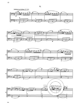 Popper, David - 15 Easy Studies for Cello Solo Published by International Music Company
