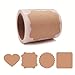100pcs/1volume Etichette di Carta Kraft, Kraft Marrone Adesivi, per Buste, Borse da Festa, Bottiglie, ScatoleVasetti e Artigianato,Decorare Barattoli, Vino, Casa e Ufficio Tag, Regalo Decration