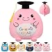 Graduation Dinosaur Plush with Cap - Pink Dinosaur Stuffed Animal Graduation Gift for Kindergarten Preschool Graduation 2026 Soft Personalized Congrats Grad Toy for Girls Toddlers Kids Her 10 Inch