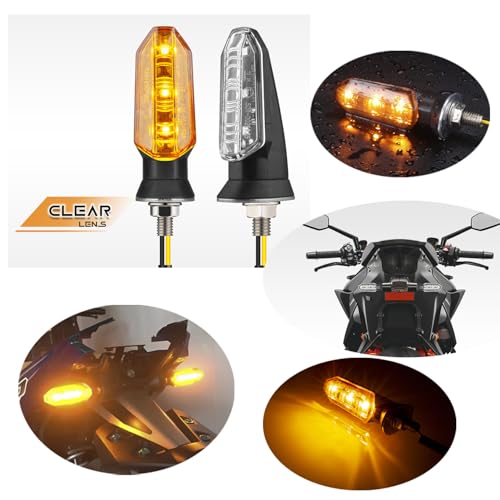 Image of Tail Tidy Kit for CBR500R CB500F CB500 Hornet 2016-2026 Fender Eliminator Kit Equipped License Plate Holder, License Plate Light, Turn Signal Lights With Plug & Play Quick-Connect Harness (Clear)