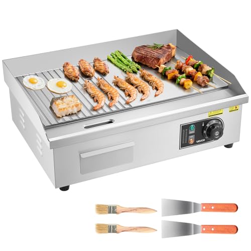 VEVOR Electric Griddle with Accessories 21x12 Inches