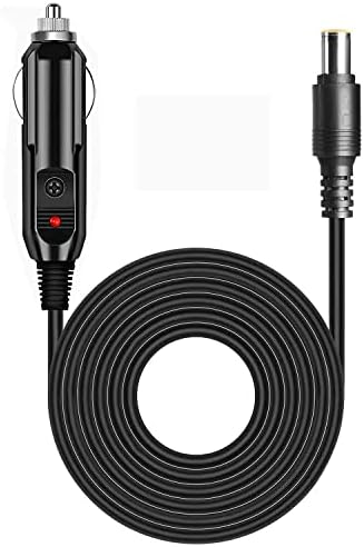 MJPOWER 12V/24V Car Charger Compatible Jackery Portable Power Station Explorer 1000 500 880 550 300 290 240 160 E160 E240 E300 E500 E550 E880 E1000 Solar Generator Jackery Charger Cord DC Power Cable