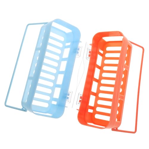 YYLIVING 2 Sets Bathroom Shelf Razor Suction Bidet Wall-mounted Shelf Toothbrush Cup Dispenser Shower Adhesive Hooks Shower Basket Grout Seat s Multi-purpose Wall Storage Rack Pp