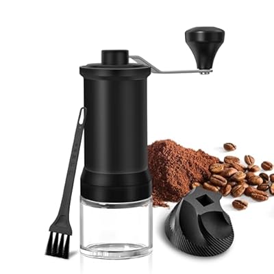 Manual Coffee Grinder, Ceramic Conical Burr Cof...