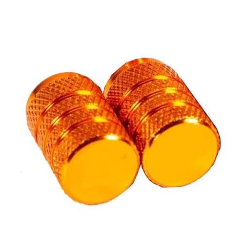 Bouchons de valve Honda Africa Twin en alu CNC orange premium