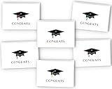Graduation Cap Congratulations Note Cards - 24 Cards & Envelopes