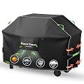 ROCKTAKIN Heavy Duty Griddle Cover for Blackstone 28 inch Griddle with Hood 5483, 600D Outdoor Waterproof Flat Top Grill Cover, Tear Resistant with Buckle & Air Vents for Blackstone 2 Burner Griddle