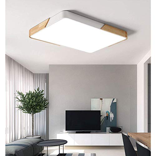 Lustre LED Salon Carré : Plafonnier Macaron pour Chambre et Hôtel