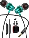 TOPAUX 3.5mm Earbuds Wired Earphone for Kindle Fire HD 10 8 Kids Pro Tablet