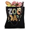 Zoo Day Animal Print Safari Theme Tote Bag #3