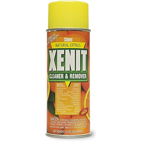 Stoner Car Care 94213 Xenit Citrus Cleaner and Remover Eliminates Stains, Sticky Residues, Grease, Oil, and More from Multiple Surfaces in Your House, Garage, and Workshop, 10 Oz, Pack of 1 Cover