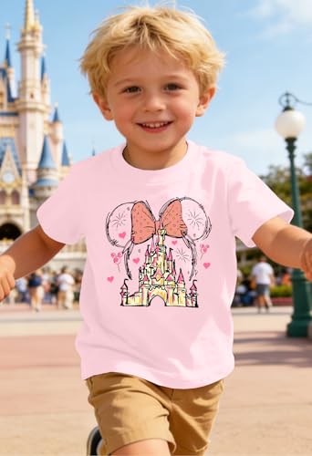 Image of Magical Shirts Women Girls Family Vacation Matching Shirt Magic Kingdom T-Shirt Mommy and Me Trip Short Sleeve Tops