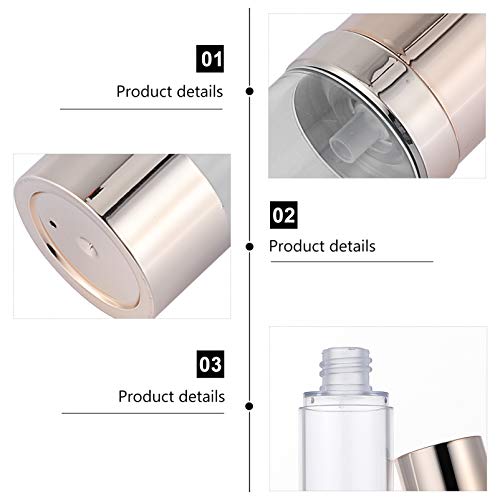 DOITOOL 18 Pcs Airless Sub-Ing Recipientes/Fundação de Garrafa Suporte Organizador de Loção de Viage