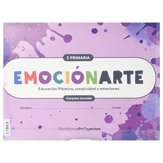 EMOCIONARTE EDUCACION PLASTICA, CREATIVIDAD Y EMOCIONES 5 PRIMARIA - 9788468050652 (EDUCACION SECUNDARIA)