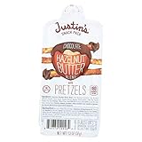 Justin's Chocolate Hazelnut Butter + Pretzels Snack Pack, 1.3 Oz (Pack of 6)