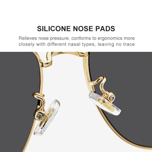 Lunettes de soleil pilotes femmes légères pour masquer la fatigue visuelle
