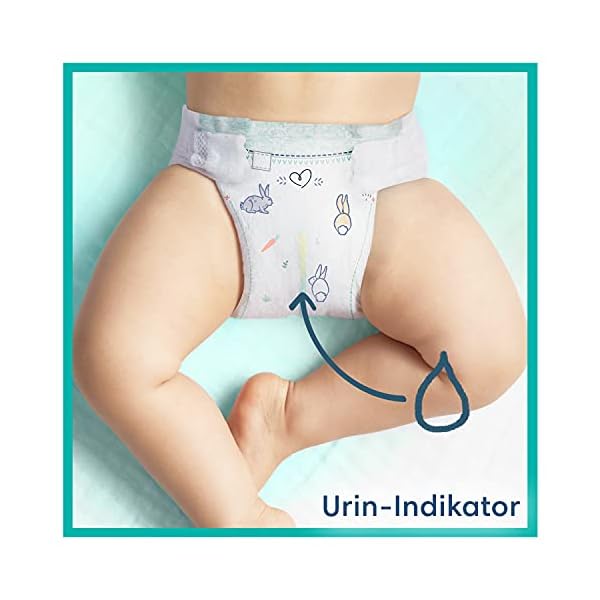 Pampers Baby Windeln Größe 1 (2-5 kg) Pure Protection, 102 Stück, HALBMONATSBOX, Mit Premium-Baumwolle Und… – Bild 7