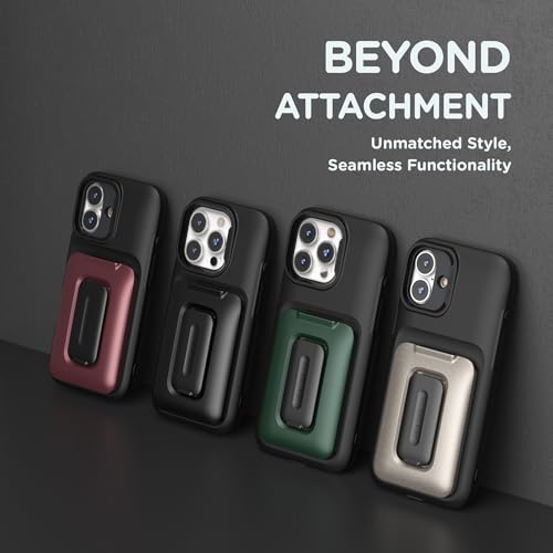 Étui portefeuille iPhone Pro Max 2024 antichoc avec support intégré - 6