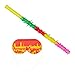 Produktbild Relaxdays Zubehör Set, Stock und Maske, Kinder & Erwachsene, Pinata Stab mit Augenbinde, Papier, 50 cm lang, bunt, 1 Stück