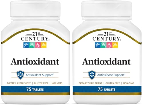 21st Century Ace Antioxidant Tablets, 75Count (Pack of 2)