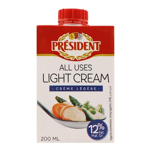 President Light Cooking Cream 200ml - Chilled