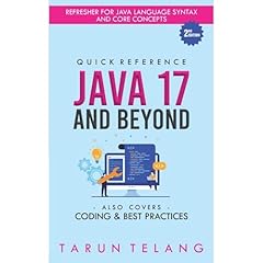 Quick Reference Java 17 and Beyond Audiolibro Por Tarun Telang arte de portada