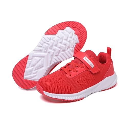 Kids Athletic Tennis Shoes, Lightweight Running Sneakers, Non-Slip Sport Shoes, Boys Girls2