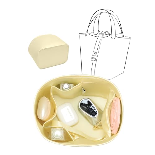 Image of Fits for Picotin Bag Insert Organizer For Hermes(22,JaunePoussin)