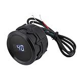 EVGATSAUTO 2 Cal 52mm samochód niebieski LED cyfrowy wskaźnik temperatury wody zestaw fahrenheita z czujnikiem temperatury czarny cyfrowy wskaźnik temperatury wody