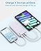 AsperX 2-Pack 10000mAh USB C Output Portable Charger Power Bank Fast Charging, Portable Phone Charger External Battery Pack for iPhone, Android, Google LG and Heated Vest