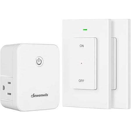 Westek Indoor Wireless Light Switch and Receiver Kit – No Wiring ...