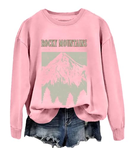 Generic Vintage Rocky Mountain National Park Colorado Sweatshirt - Blue - Men's S - 3X-Large