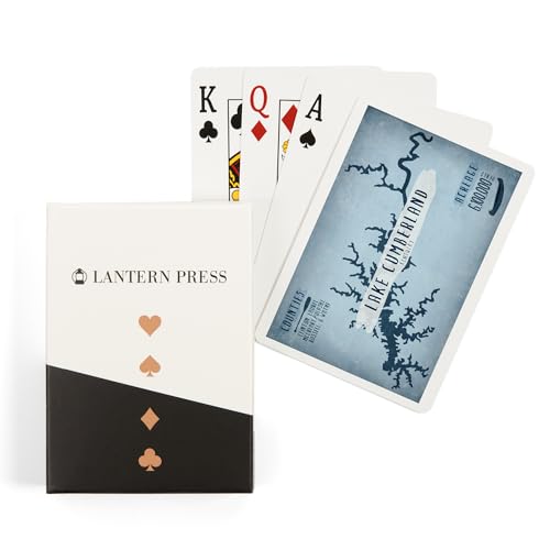 Baraja de cartas tamaño póker 52 piezas Lake Cumberland