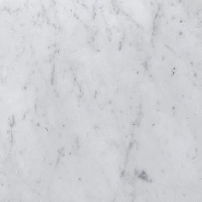 Italian Carrara White Marble HONED 12" X 12" Straight Edge Rectangular Field Tile -50 sq.ft.