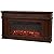 BOWERY HILL Traditional Electric Fireplace Wooden Surround Mantel Heater with Remote Control, Adjustable Led Flame, 1500W in Dark Walnut