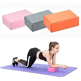 NC Yoga Block Foam Brick Stretching Aid Gym Pilates for Exercise Fitness Soft