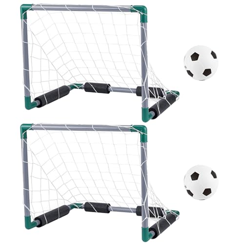 Juego de fútbol acuático, Piscina Flotante de enfriamiento de Verano, fútbol, Incluye 2 porterías de Piscina, 2 Pelotas y 1 inflador, Juegos interactivos de Piscina para Padres e Hijos para Adultos y