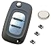 Produktbild DIY Kit  für Renault Clio Kangoo Megane Modus 3 Tasten Fernbedienung Schlüssel Renovieren
