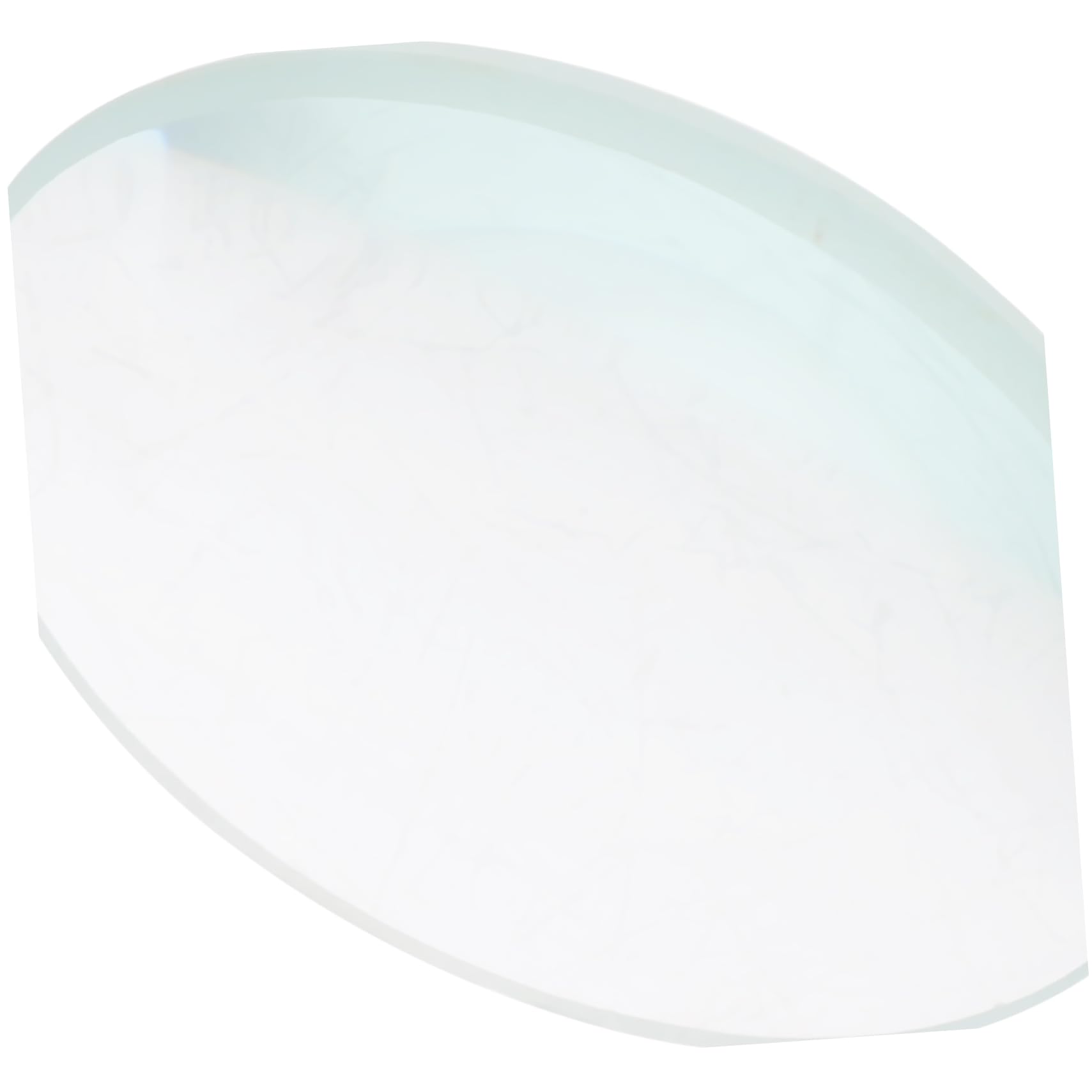 ERINGOGO Double Convex Glass Lens Diameter Focal Polished Glass Optics for Physics Labs Demonstrate Optical Principles Effects Classrooms