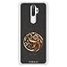 Custodia per cellulare OPPO A5 2020 - A9 2020 di Game of Thrones Got Targaryen Metal Prodotto Ufficiale Cover della serie Game of Thrones. Silicone Gel Flessibile